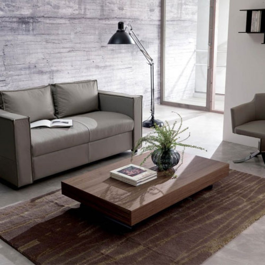 Masuta de cafea extensibila, multifunctionala, Ozzio Italia, Newood